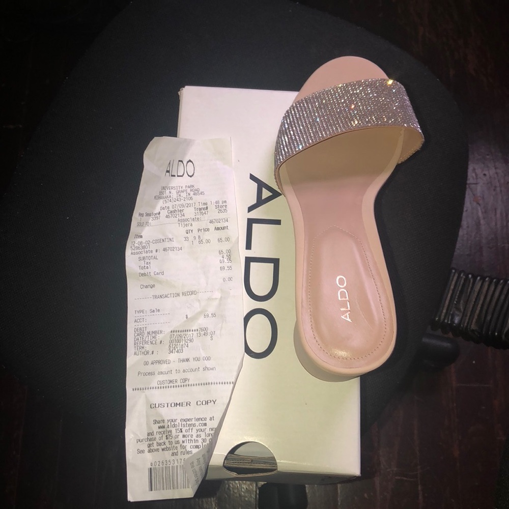 Glittery sandal